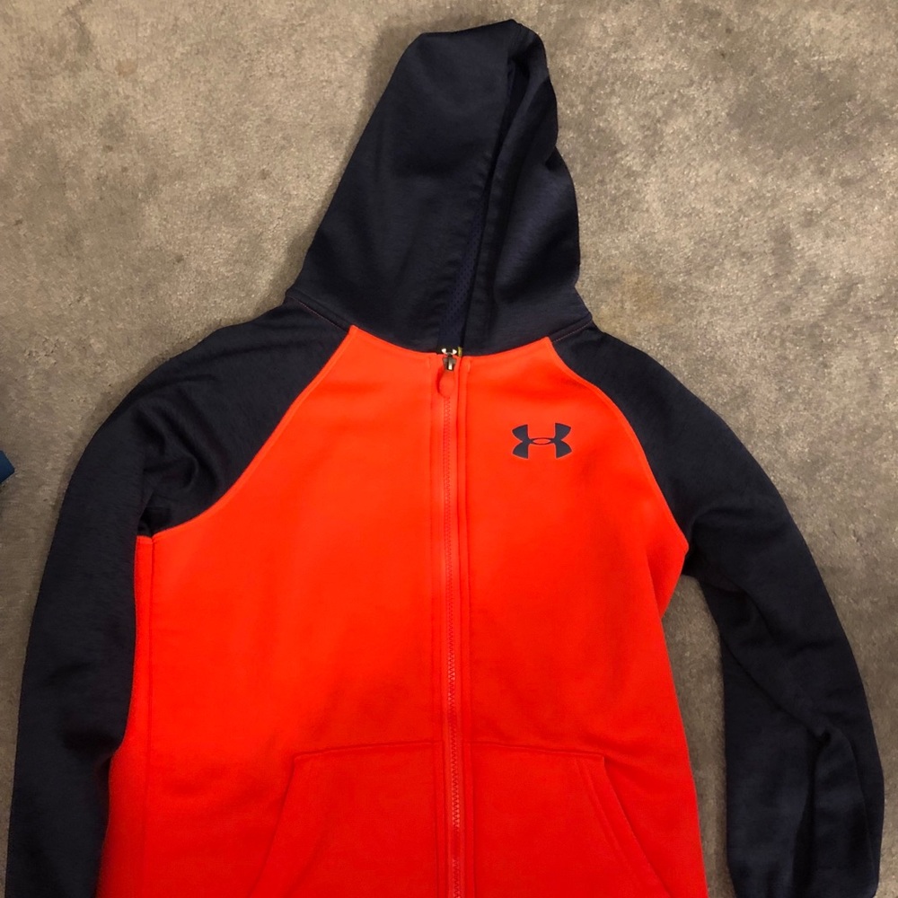 Under armour zip up